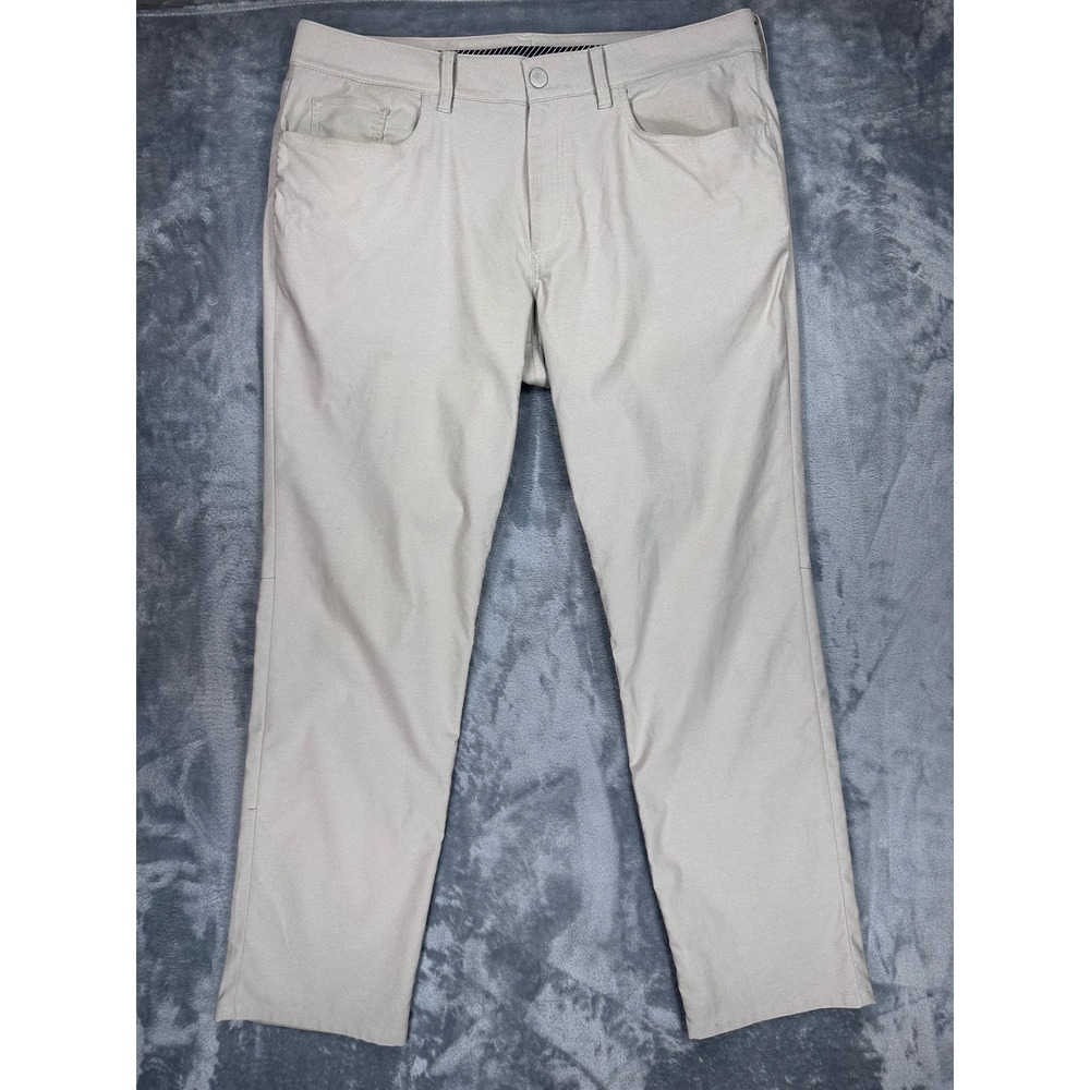 Bonobos Golf Pants Mens 36x30 Khaki Tan Performance 5-Pocket 23292-KH213‎